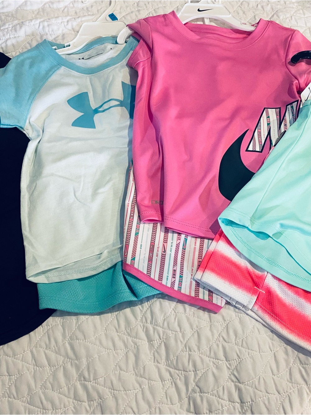 Nike Pink and Teal Kids Matching Set